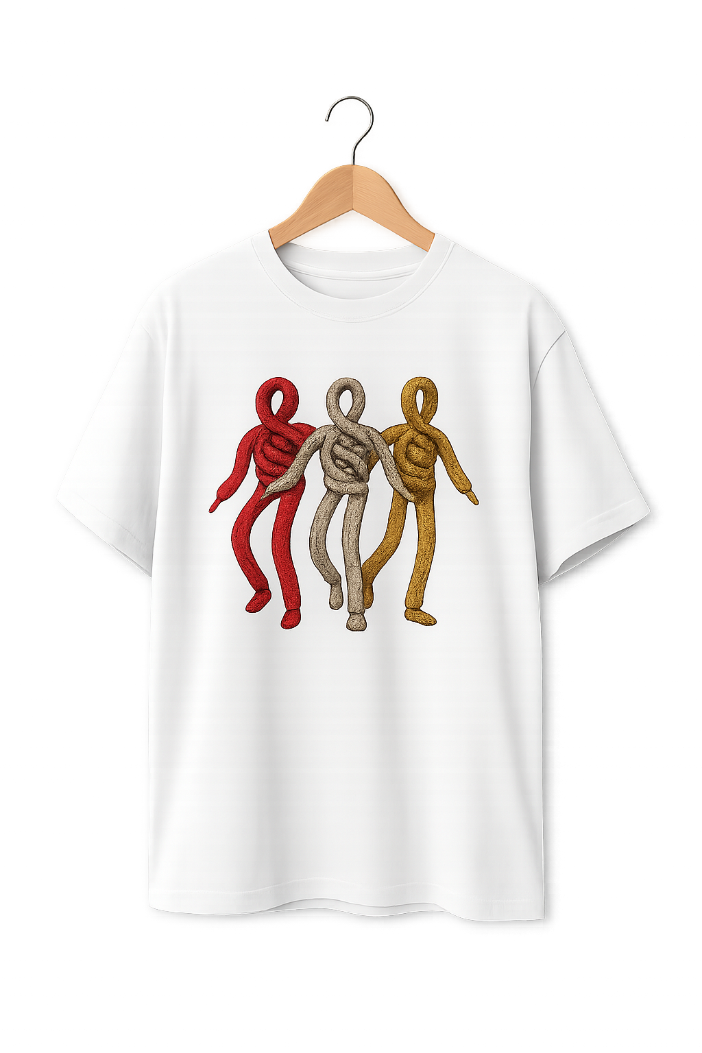 String Man Returns Tee — White
