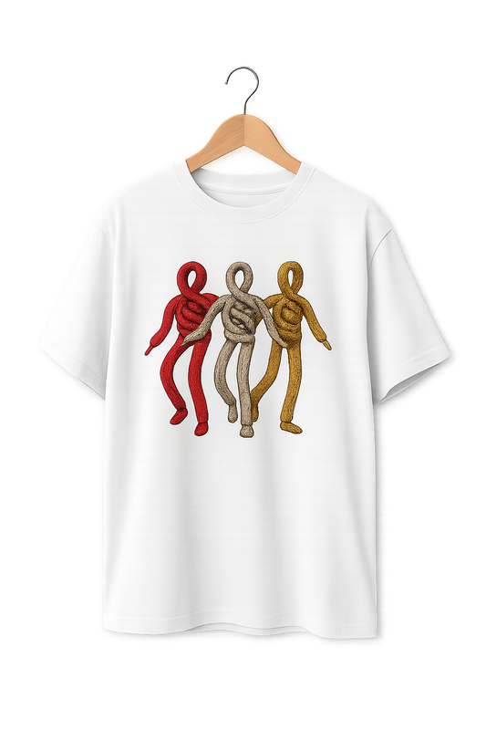 String Man Returns Tee — White